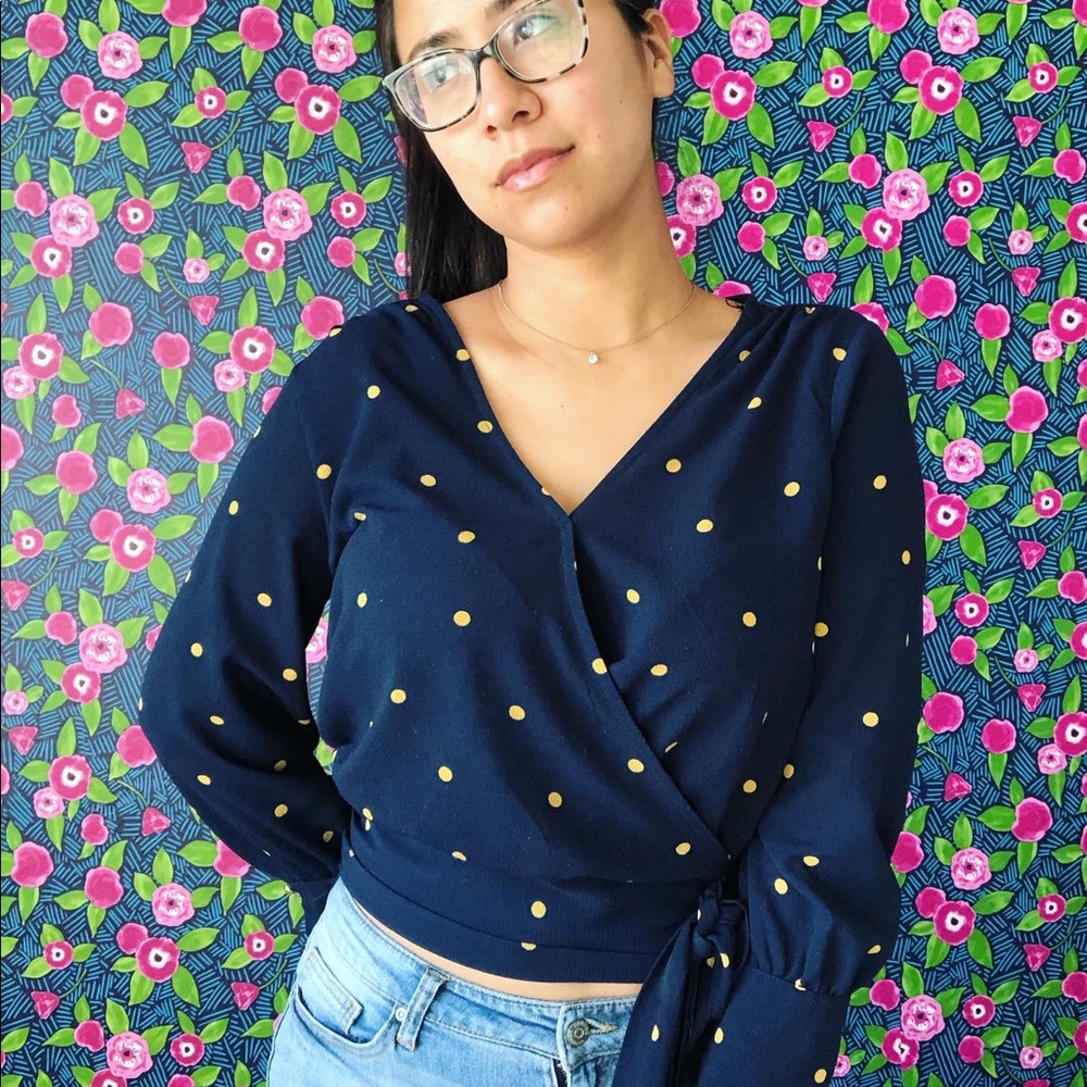 Polka Dot Blouse